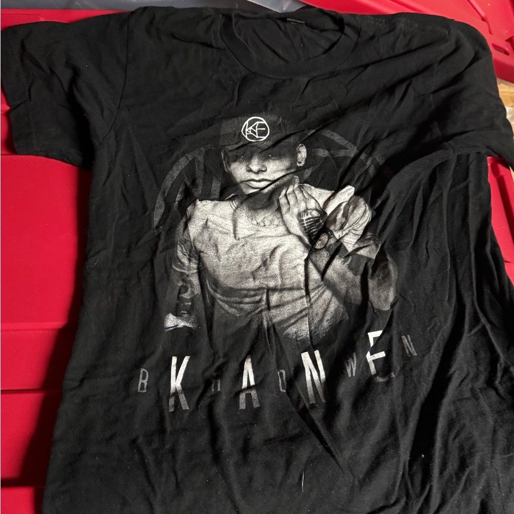 Black Graphic Short Sleeve Tee
